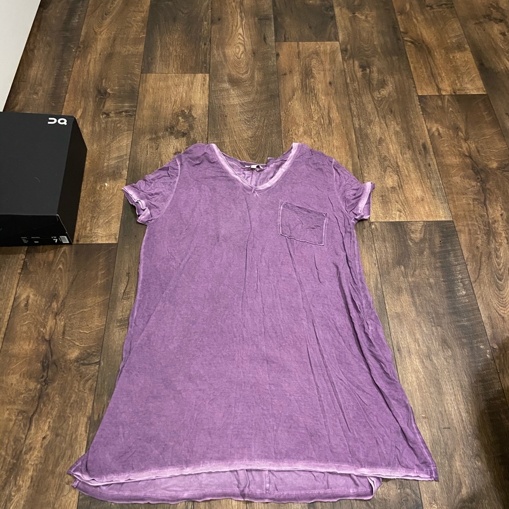 Purple Tshirt Dress